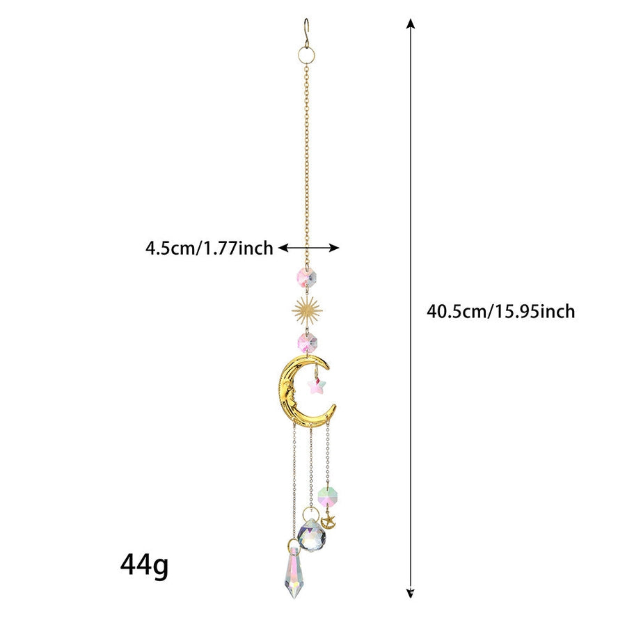 Moon & Crystals Suncatcher
