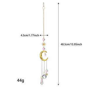 Moon & Crystals Suncatcher