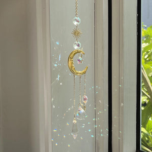 Moon & Crystals Suncatcher