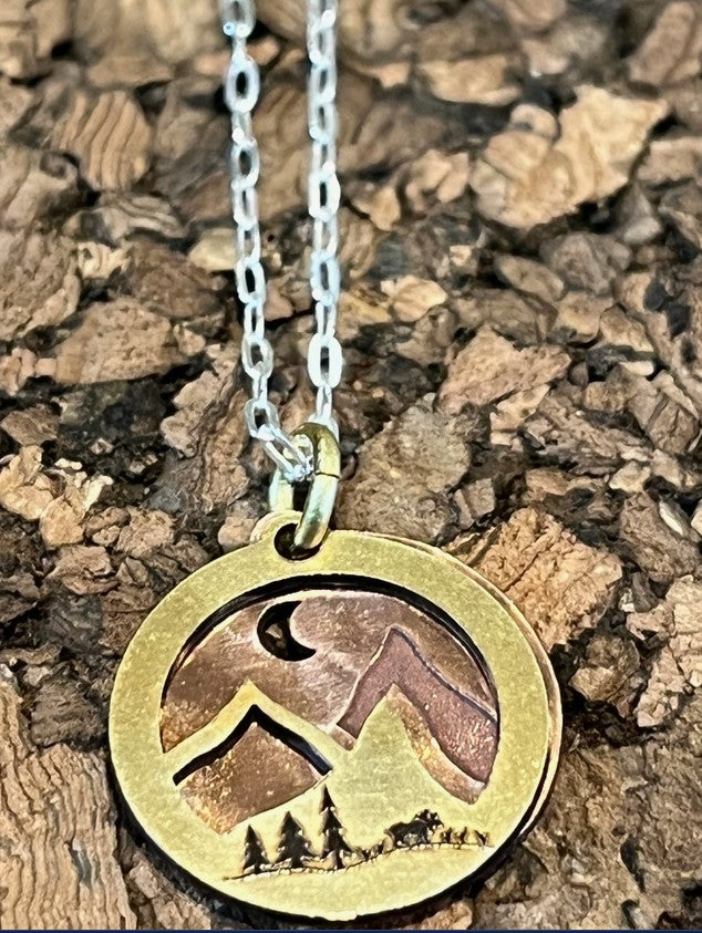 Be Strong Moose Necklace