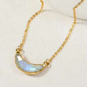 Moonstone Eclipse Necklace