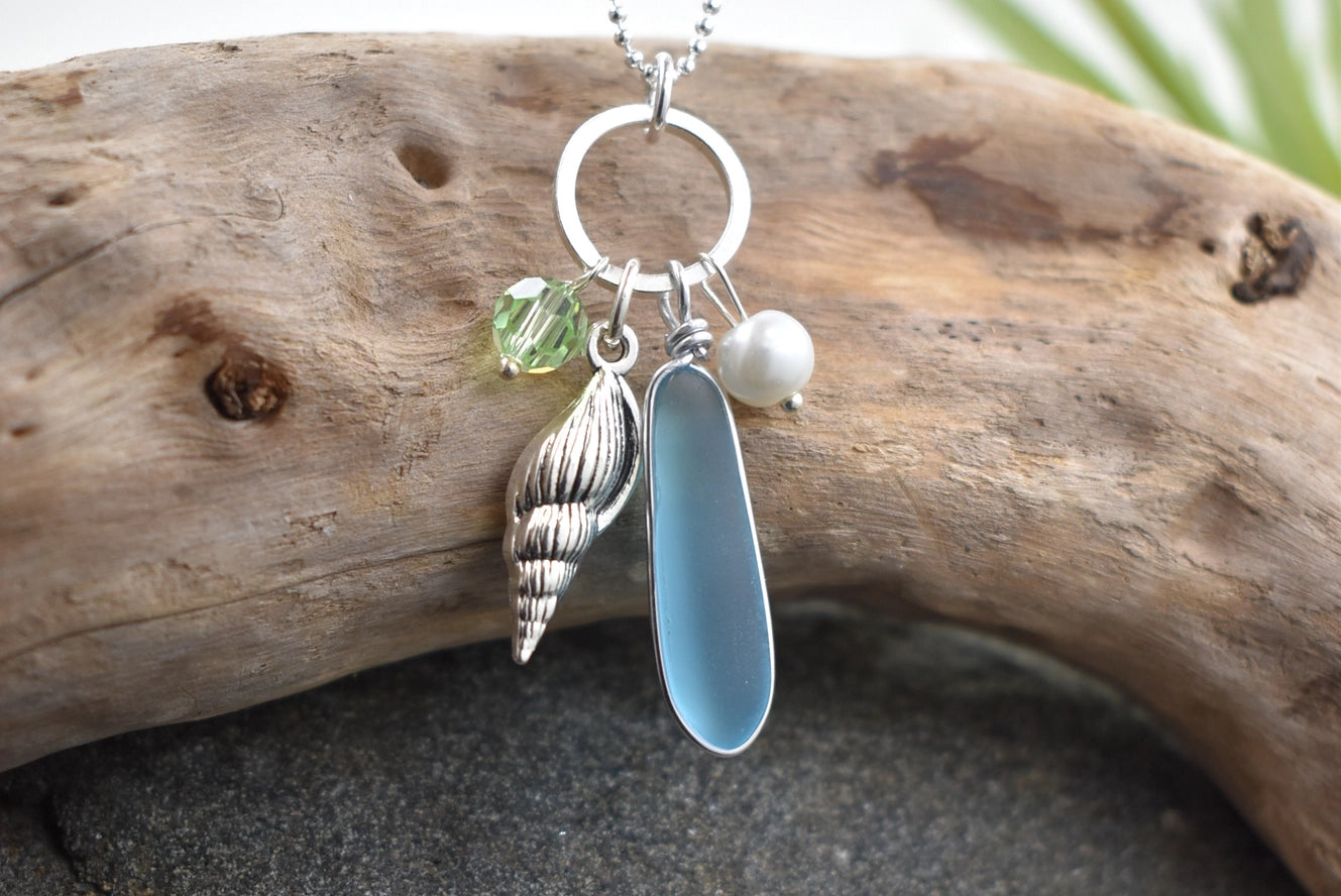 Aqua Ocean Treasures Necklace
