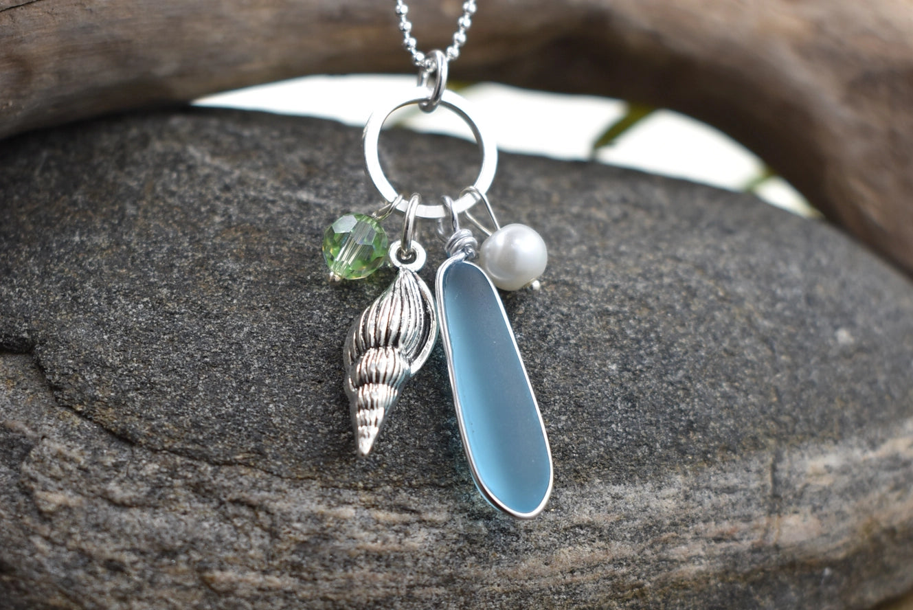 Aqua Ocean Treasures Necklace