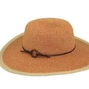 Orange Tweed Hat