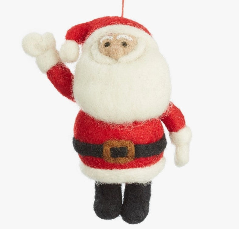 Felt Santa Ornament