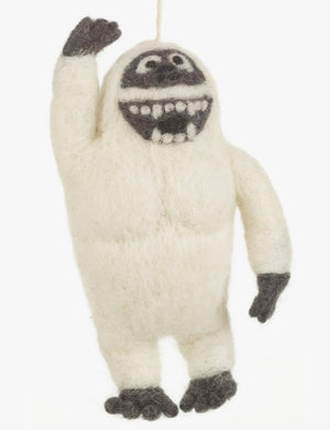 Yeti Felt Ornament