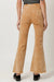 High Waisted Flare Pants-Latte