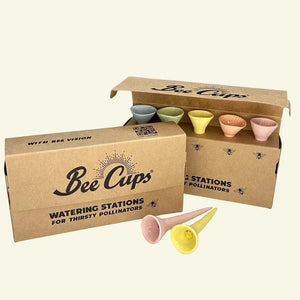 Bee Vision Bee Cups for Thirsty Pollinators