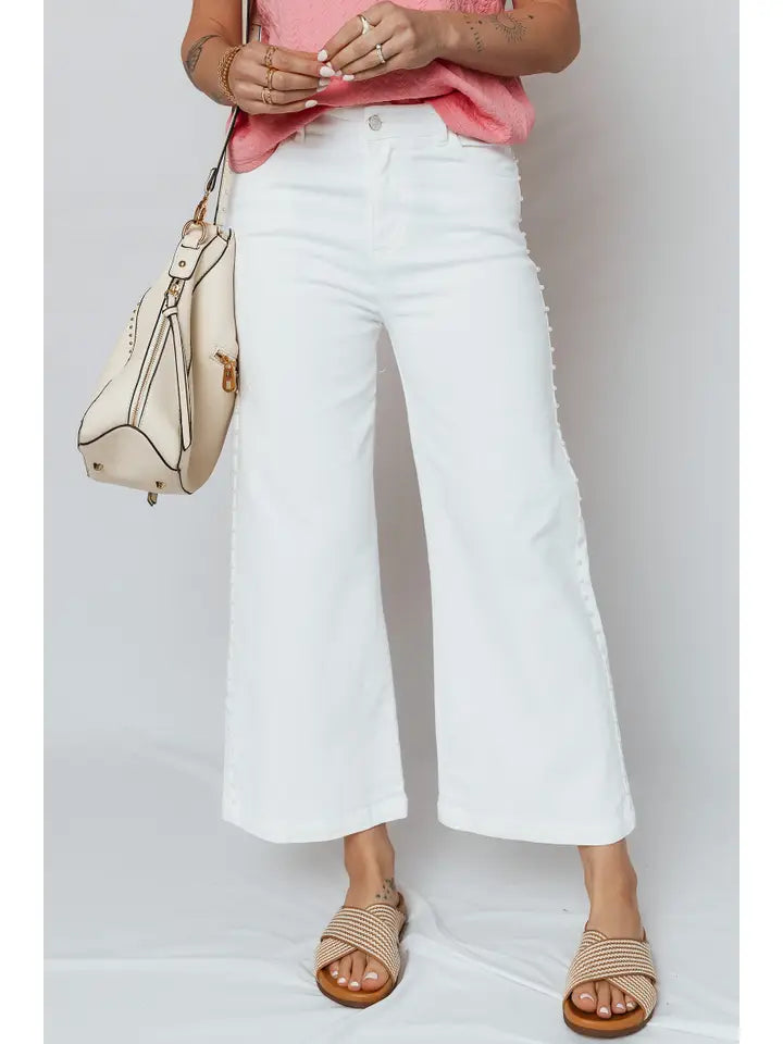 White Pearl Pants