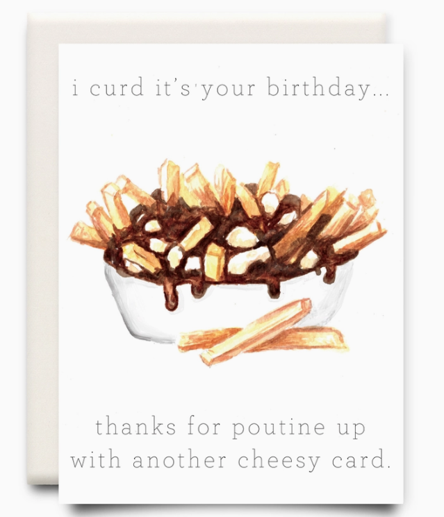 Curd It's Your Birthday Card