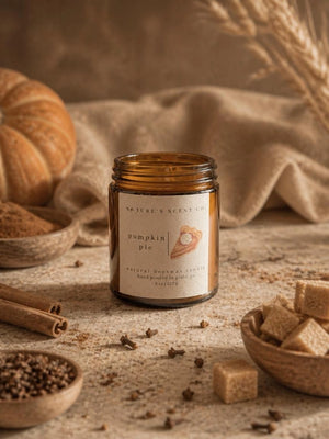Beeswax Wooden Wick Candles-8oz
