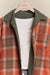 Reversible Green & Red Corduroy/Plaid Shirt