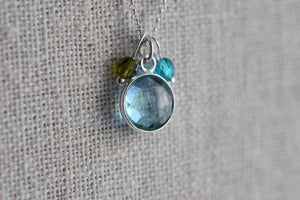 Sky Blue Topaz Necklace