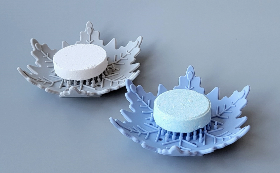 Snowflake Silicon Soap Dishes