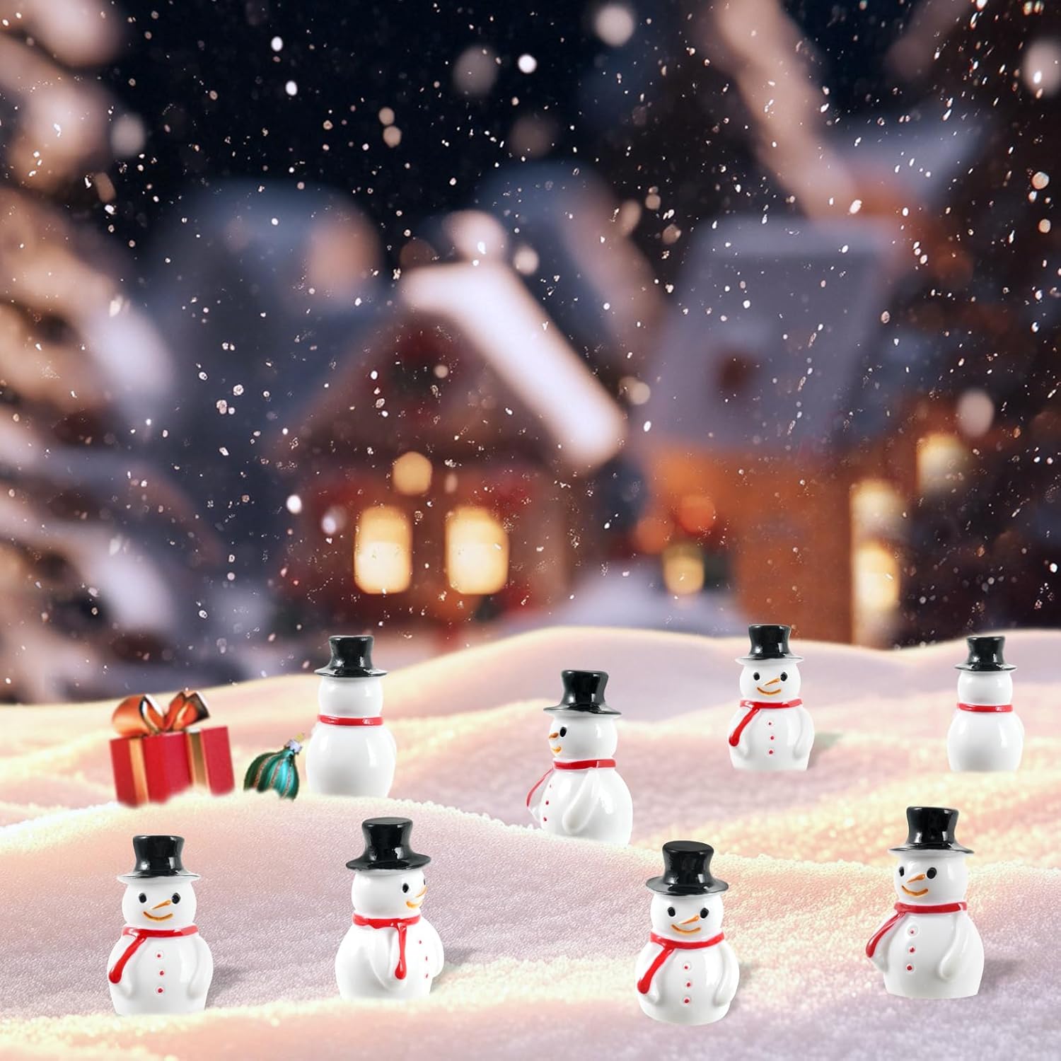 Mini Snowman Figurine