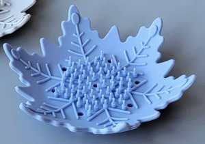 Snowflake Silicon Soap Dishes