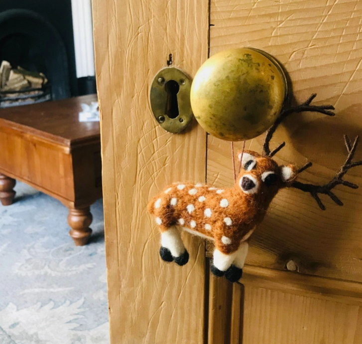Stag Felt Ornament