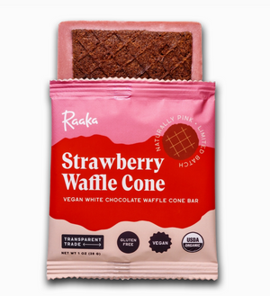 Strawberry Chocolate Gluten Free Waffle Cone Bar