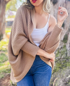 Soft Knit Ribbed Cardigan