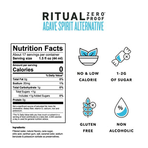 Zero Proof Tequila Alternative