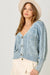 Washed Blue Cardigan Sweater