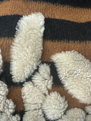 Brown Western Ruana Cardigan