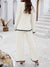 White Knit Sweater Set