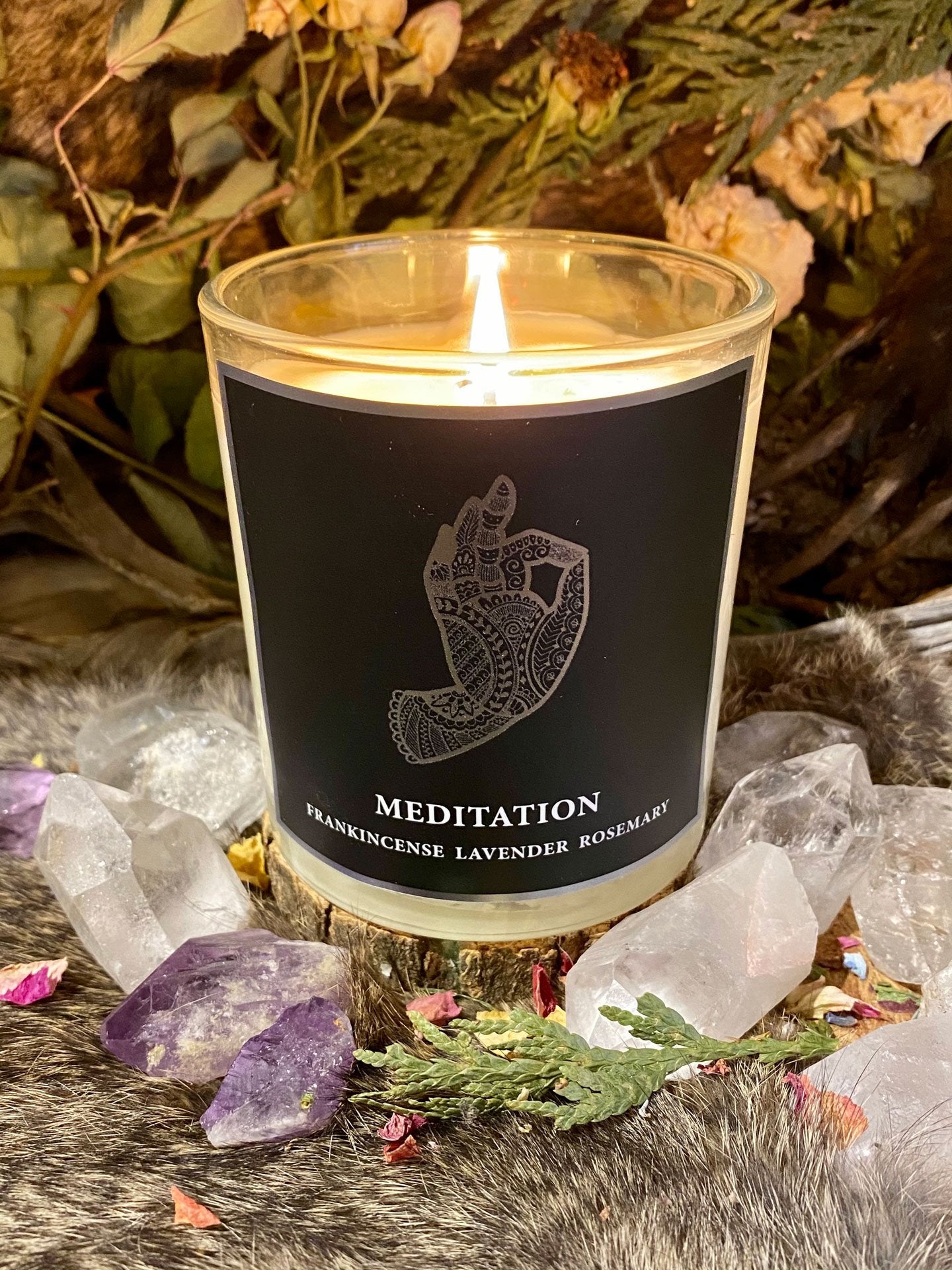 Meditation Body Oil Candle