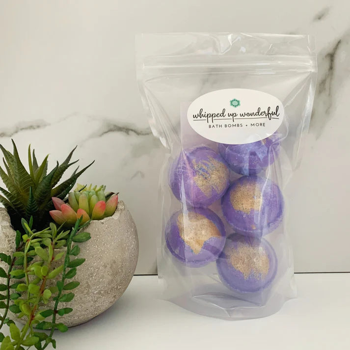 Lavender Honey Itty Bitty Bath Bombs